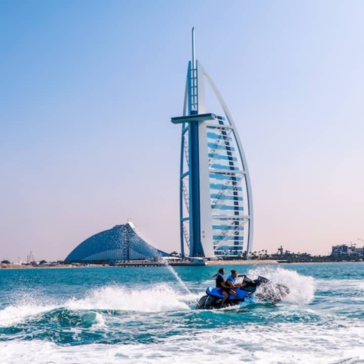 Dubai Jet Ski: Burj Al Arab, Burj Khalifa & Atlantis