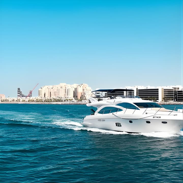 Yacht Trip Dubai : Book 56 ft Premium Yacht up to 21 people