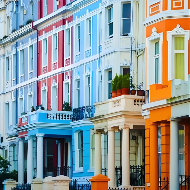 London: Notting Hill Self-Guided Walking Tour with an APP
