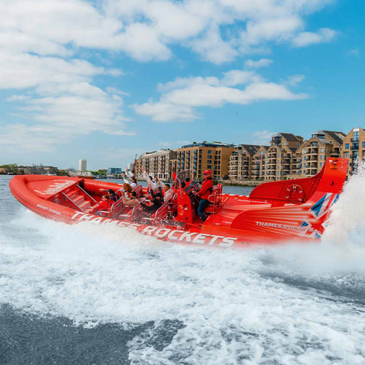 London: Thames Rockets Speedboat Experience