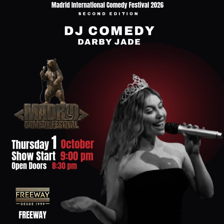 🇬🇧 DJ COMEDY WITH DARBY JADE