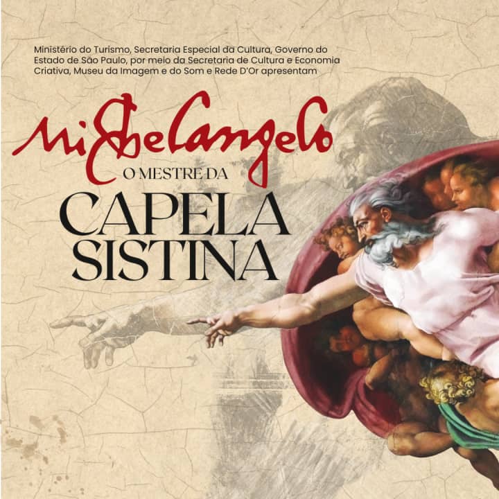 Michelangelo: O Mestre da Capela Sistina no MIS Experience - Lista de espera