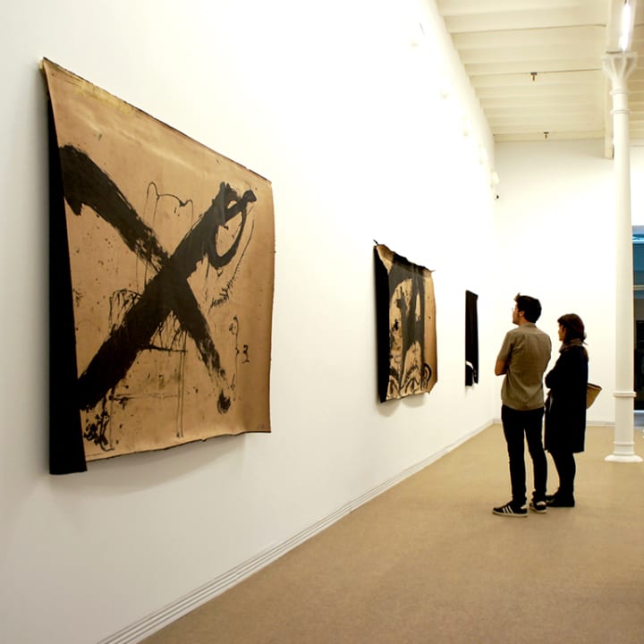 ﻿Visit to the exhibitions of the Fundació Antoni Tàpies