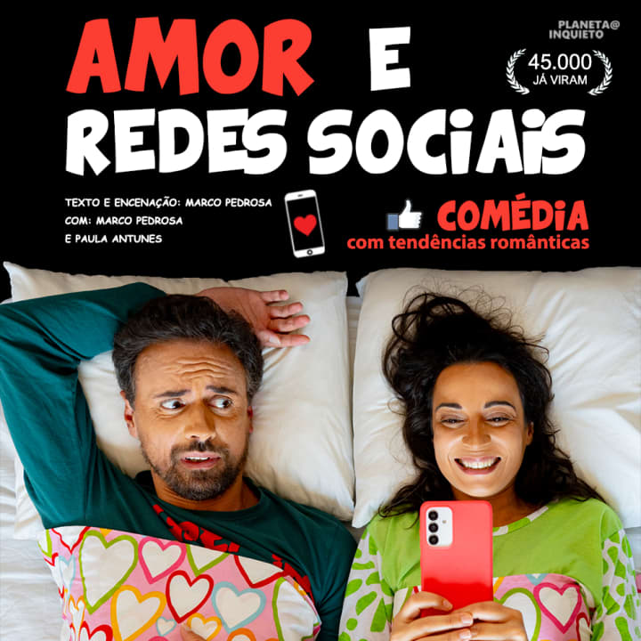 Comédia AMOR E REDES SOCIAIS