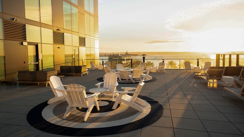 Sunset Terrace by Layover