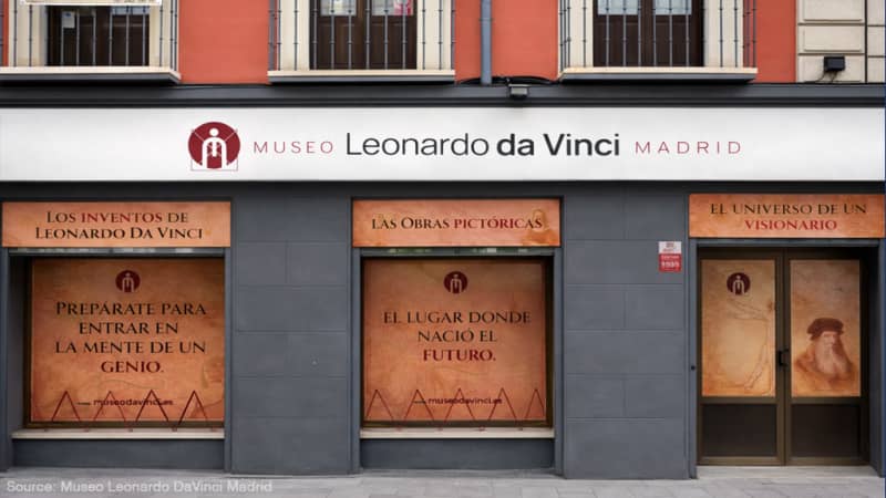 Museo Leonardo Da Vinci Madrid