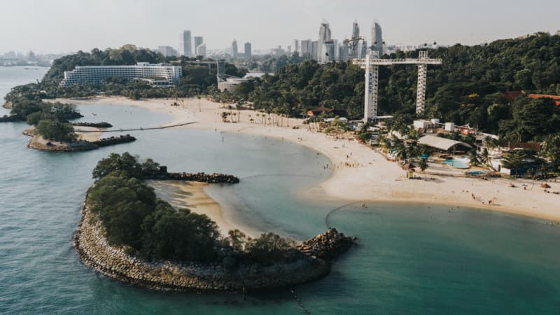 Siloso Beach Singapore