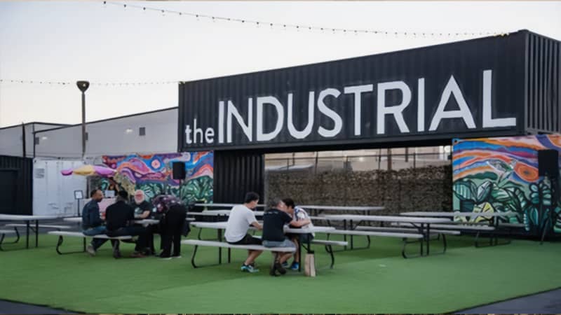 the INDUSTRIAL event space