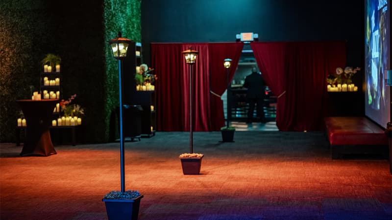 the INDUSTRIAL event space