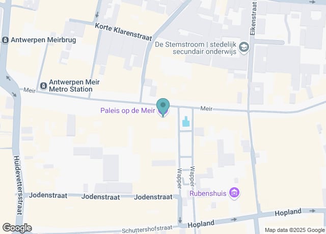 Paleis op de Meir