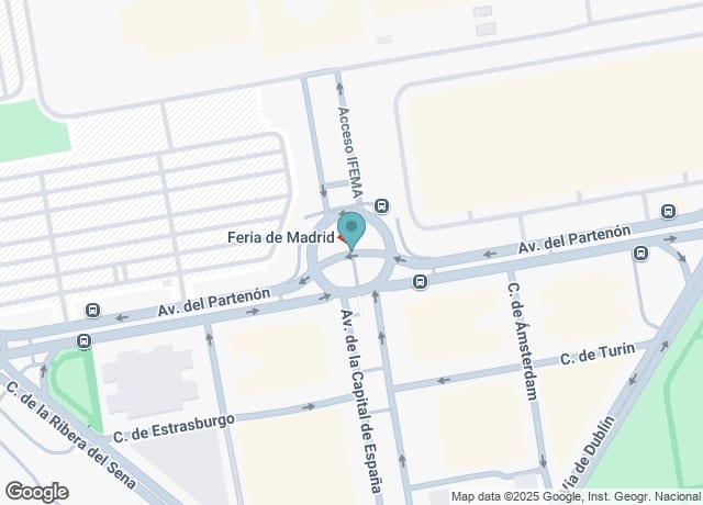Map showing location of MADRING