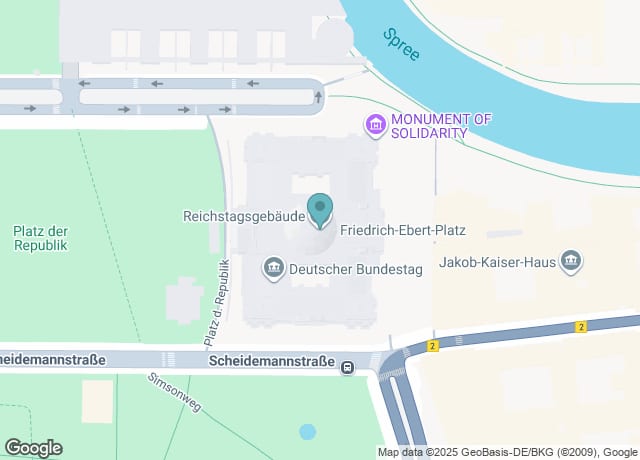 Reichstag: Dachterrasse