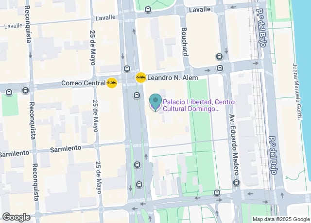 Palacio Libertad, Domingo F. Sarmiento