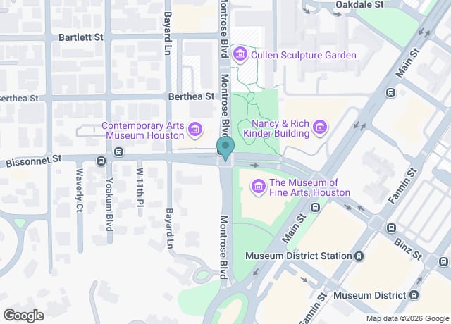 Montrose Blvd @ Bissonnet St, Houston, TX 77006