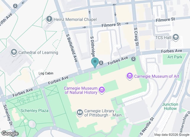 Forbes Ave + Dithridge St, Pittsburgh, PA 15213