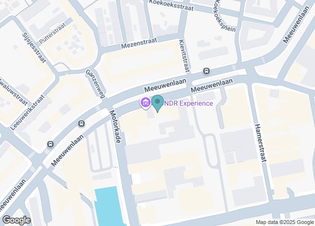 Map showing location of Barbie: The Dream Experience