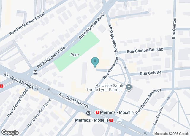 Map showing location of IMMERSIA Lyon - Expériences Immersives en Réalité Virtuelle