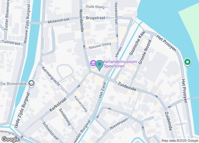 Map showing location of Brasserie De Roode Leeuw