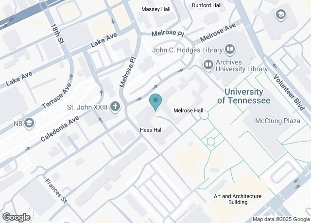 1111 Volunteer Blvd, Knoxville, TN 37916, USA