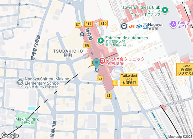 Nagoya Sta. (Taikoudori Ent.)