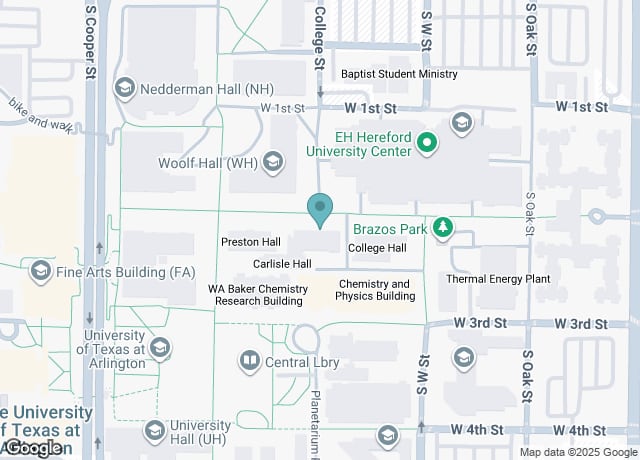 601 S Oak St, Arlington, TX 76010, USA