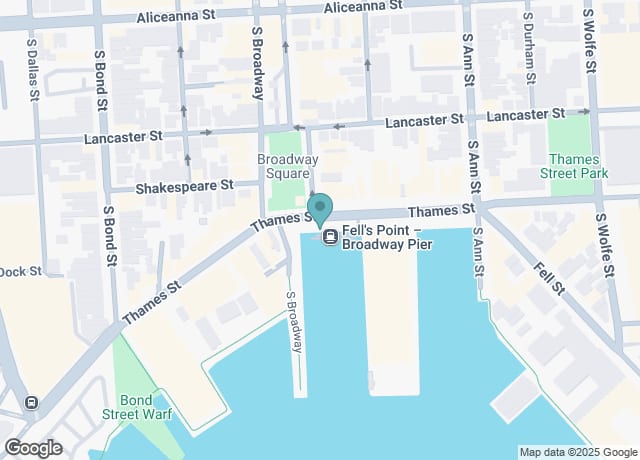 Fell’s Point – Broadway Pier