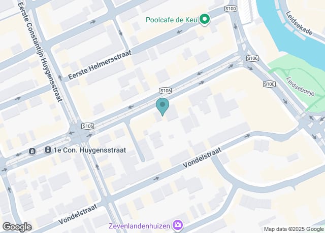 Map showing location of Overtoom 45