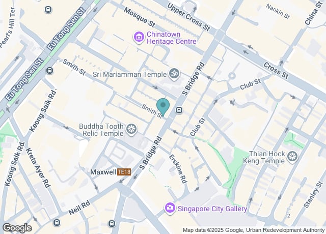 Map showing location of KELE - 2 Smith Street, Singapore 058917