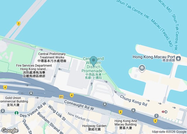 Central and Western District Promenade - Sheung Wan Section