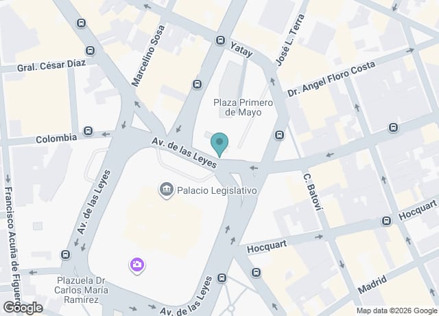 Av. De Las Leyes Y Gral. Flores Pza. Martires De Chicago