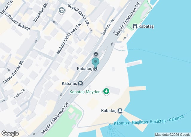Kabataş Tramvay istasyonu