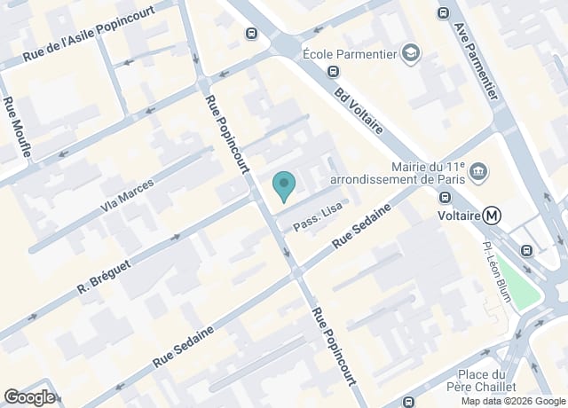 Map showing location of POSES Studio