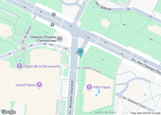 Pl. Clémenceau, Paris