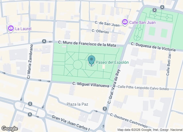 Paseo del Espolón