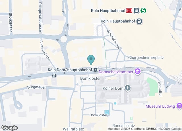 Bahnhofsvorpl. 1, Köln