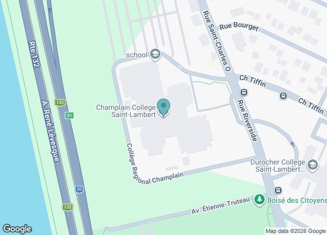 900 Rue Riverside, Saint-Lambert, QC J4P 3P2, Canada