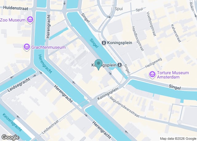 Map showing location of Supper Restaurant & Club
