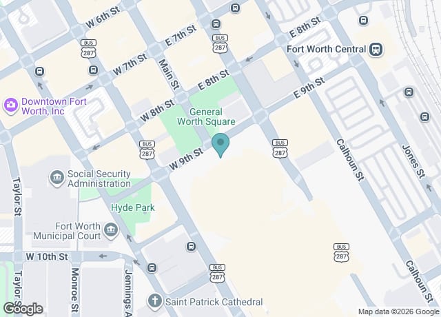 101-123 E 9th St, Fort Worth, TX 76102, USA