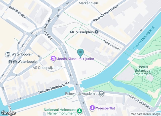 Map showing location of The Dock Worker