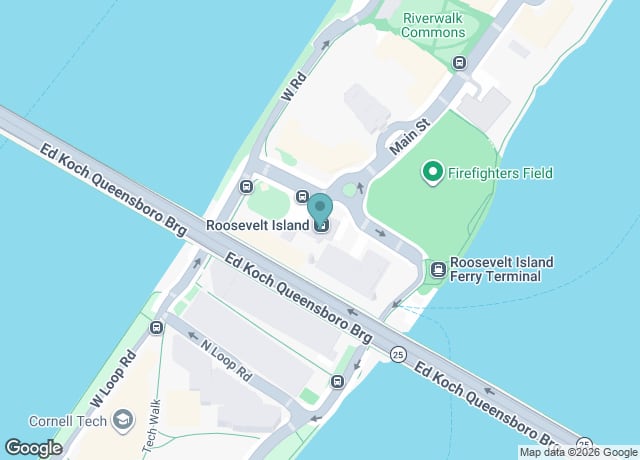 Roosevelt Island Tramway - Island station