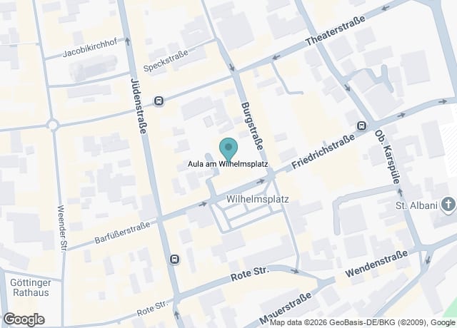 Universitätsaula am Wilhelmsplatz