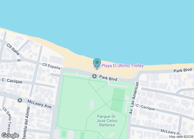 Playa El Último Trolley