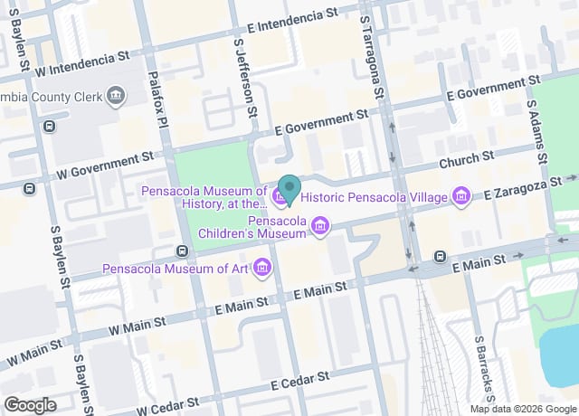 Pensacola Museum of History, at the University of West Florida