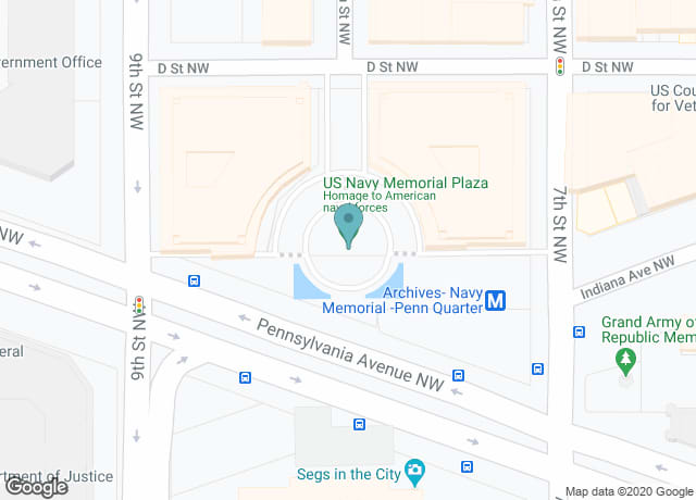 US Navy Memorial Plaza
