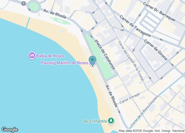 Roses: Paseo marítimo