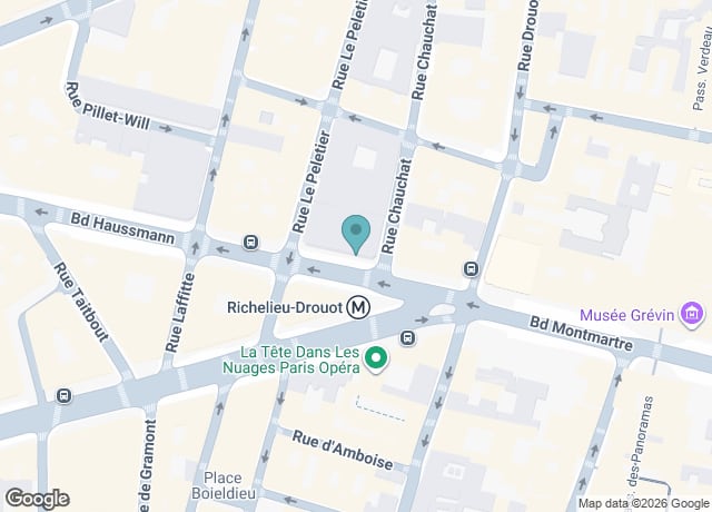 6 boulevard Haussmann, 75009 Paris, France