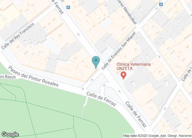 Map showing location of VPT TRAVEL FOR ALL