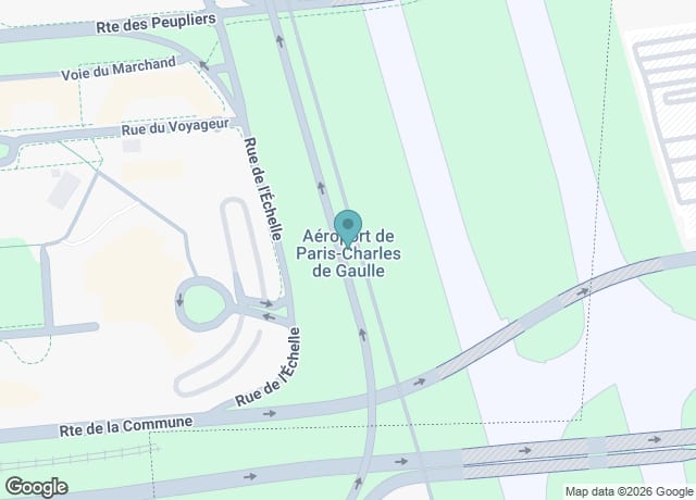 Transferts depuis l'aéroport de Paris