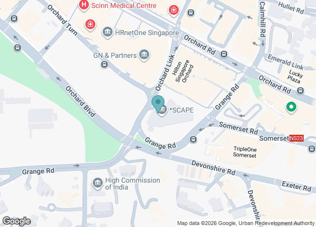 Map showing location of SCAPE