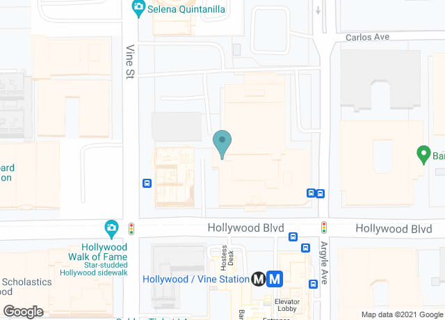 NE Corner of Hollywood & Vine